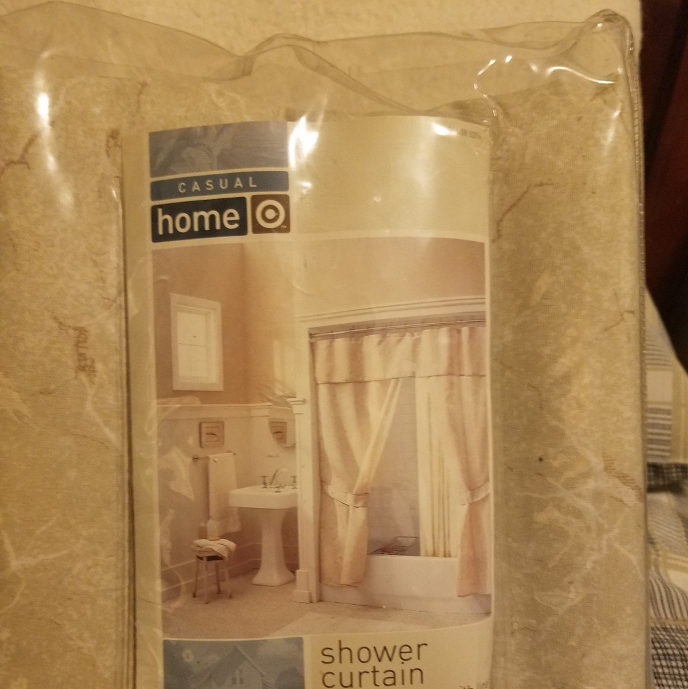 Shower Curtain W/ Liner